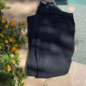 Mossimo Black Mid-Rise Skinny jeans in sz 8S